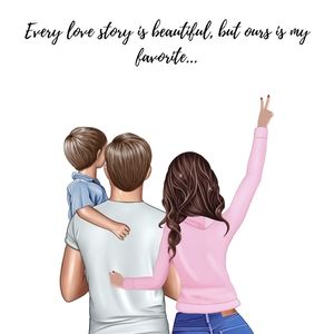 Custom Family Illustrated Portraits